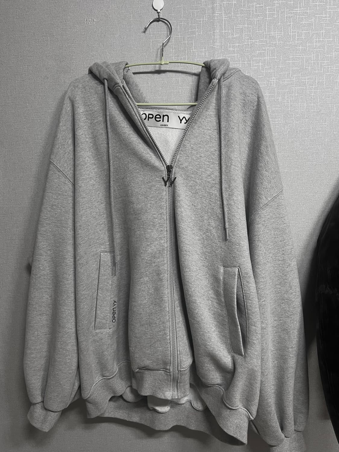 오픈와이와이 Openyy wide box hoodie 후드집업 상품이미지2