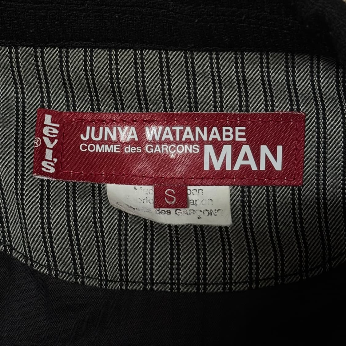 [S]준야와타나베 맨 x 리바이스 15AW 믹스 원단 타입3 변형 재킷  상품이미지10