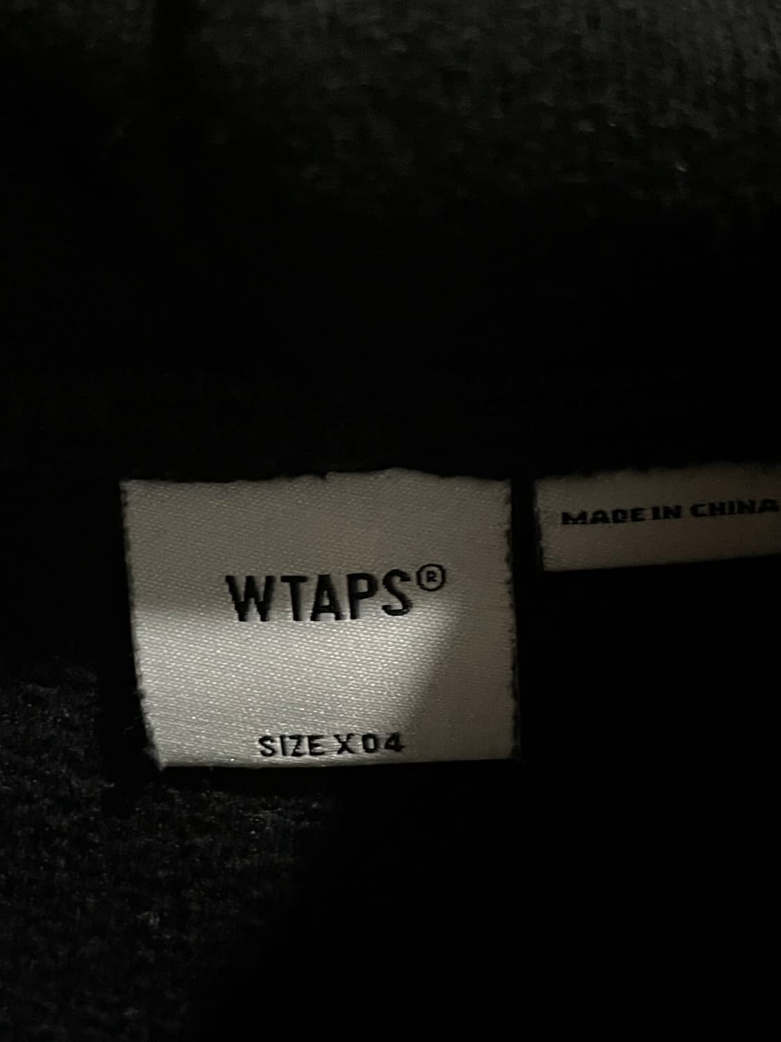 반스X더블탭스 Vans Wtaps 후드 블랙 상품이미지3