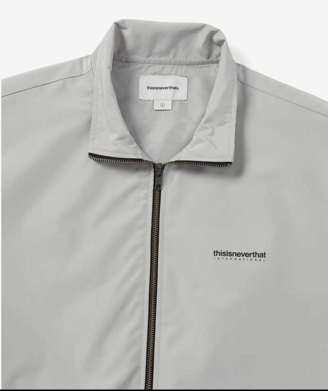 디스이즈네버댓 INTL. Team Jacket Grey 상품이미지2