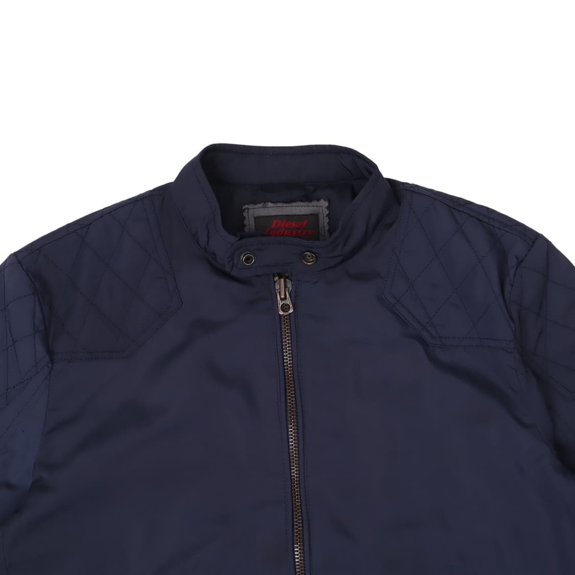 디젤 네이비 폴리 쉘 바이커 자켓 상품이미지2