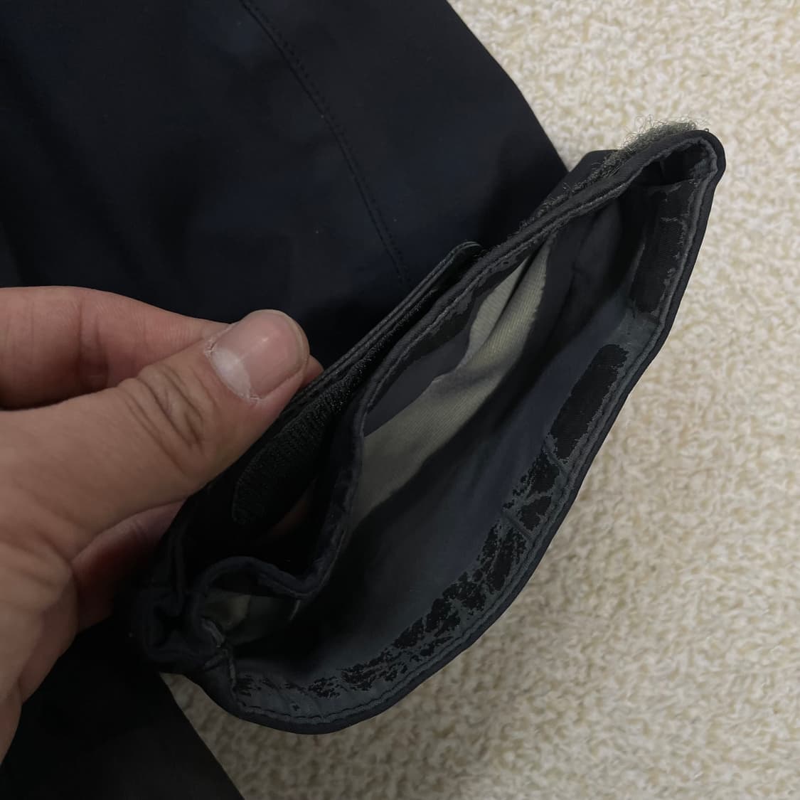 노스페이스 고어텍스 써밋 xcr 바람막이 자켓 블랙 상품이미지8