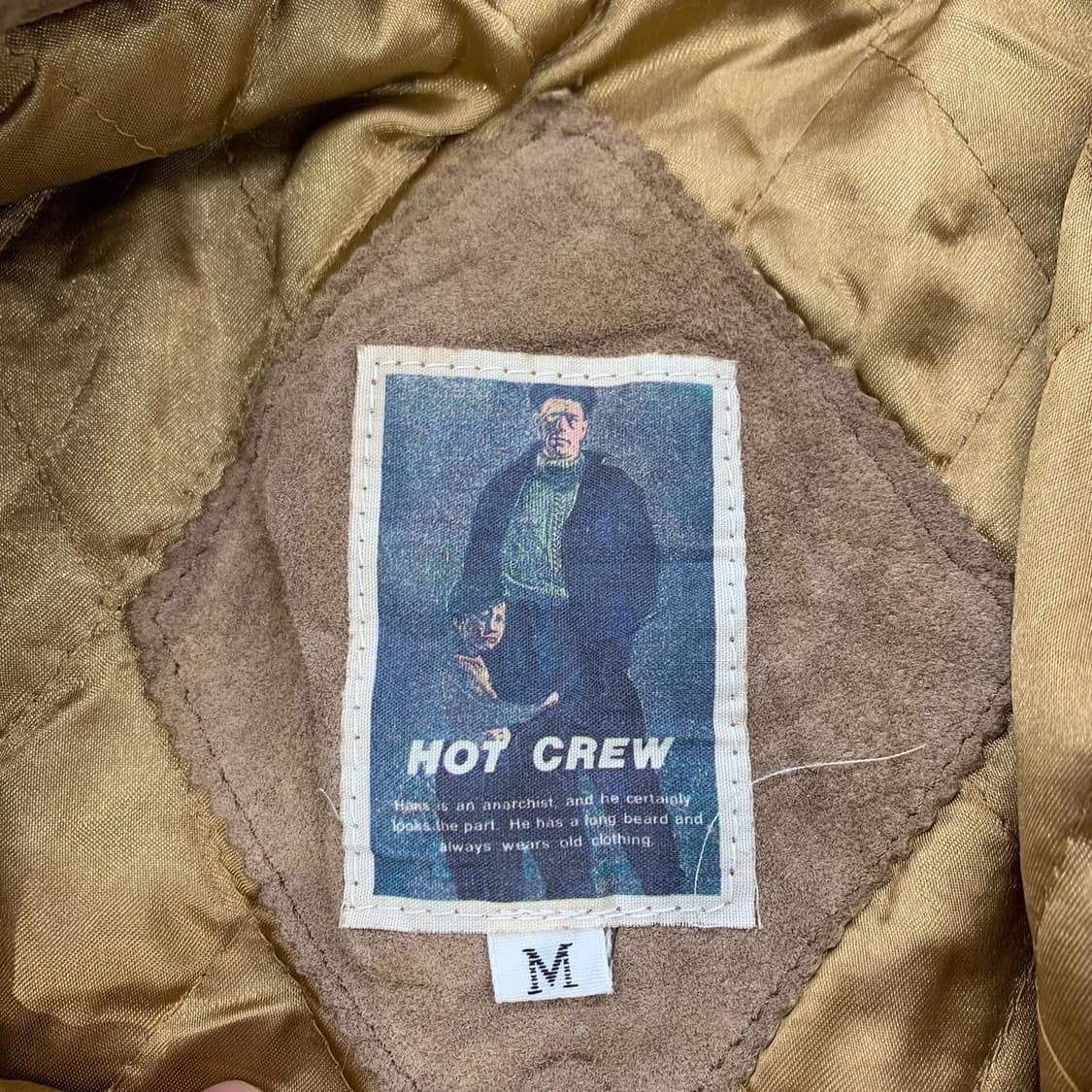 빈티지 베이지 피그레더 인디안 자켓 상품이미지6