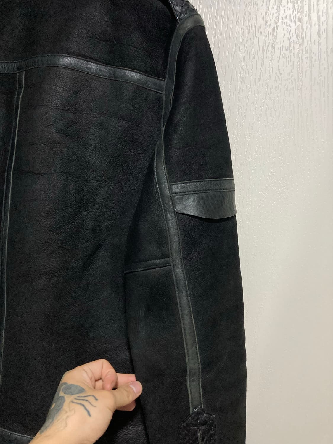 파이톤 무스탕 자켓 상품이미지10