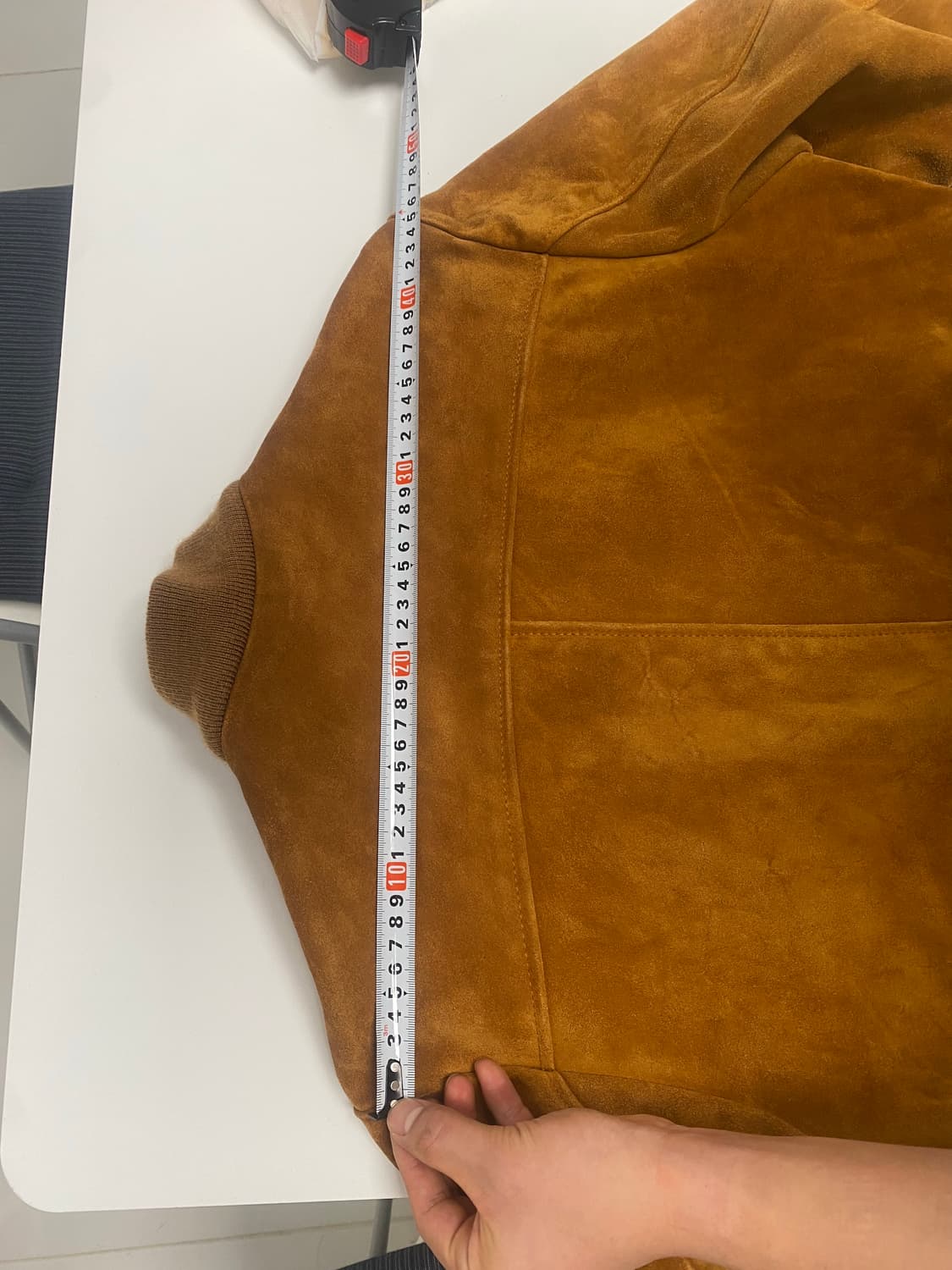 쇼트 schott 스웨이드(러프아웃) 봄버 자켓 38 상품이미지8