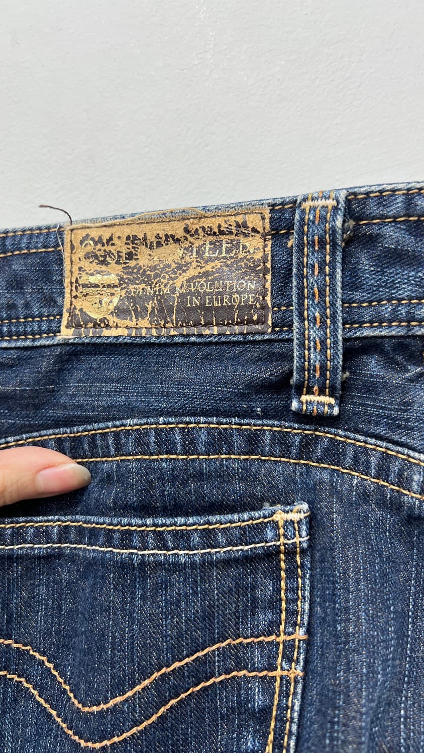 일본브랜드 C-세븐틴 데님 스커트 (32인치) 상품이미지4