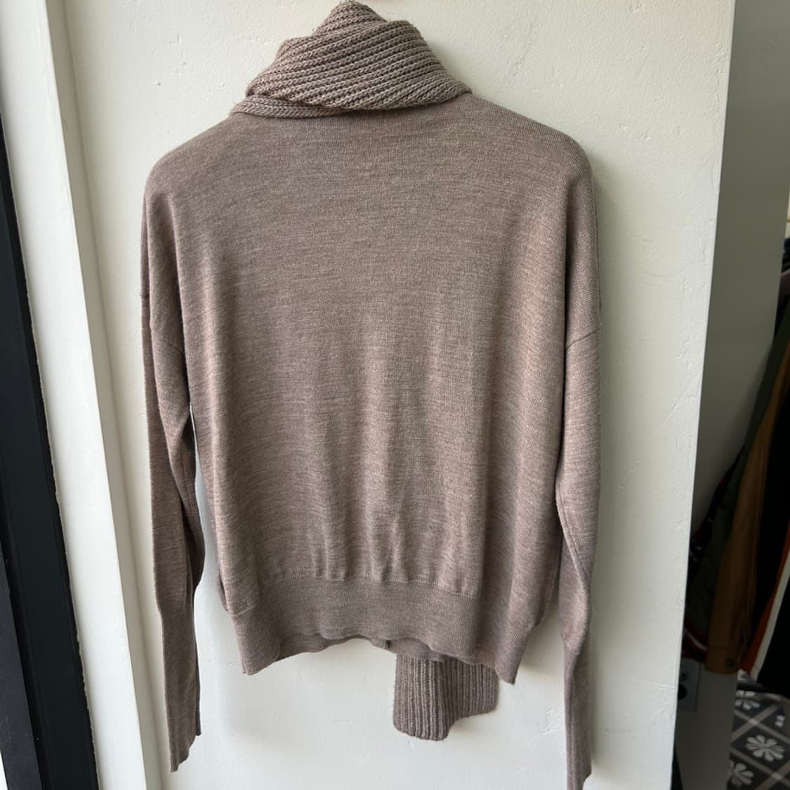 16187 - 마르지엘라 머플러 레이어드 가디건 상품이미지6