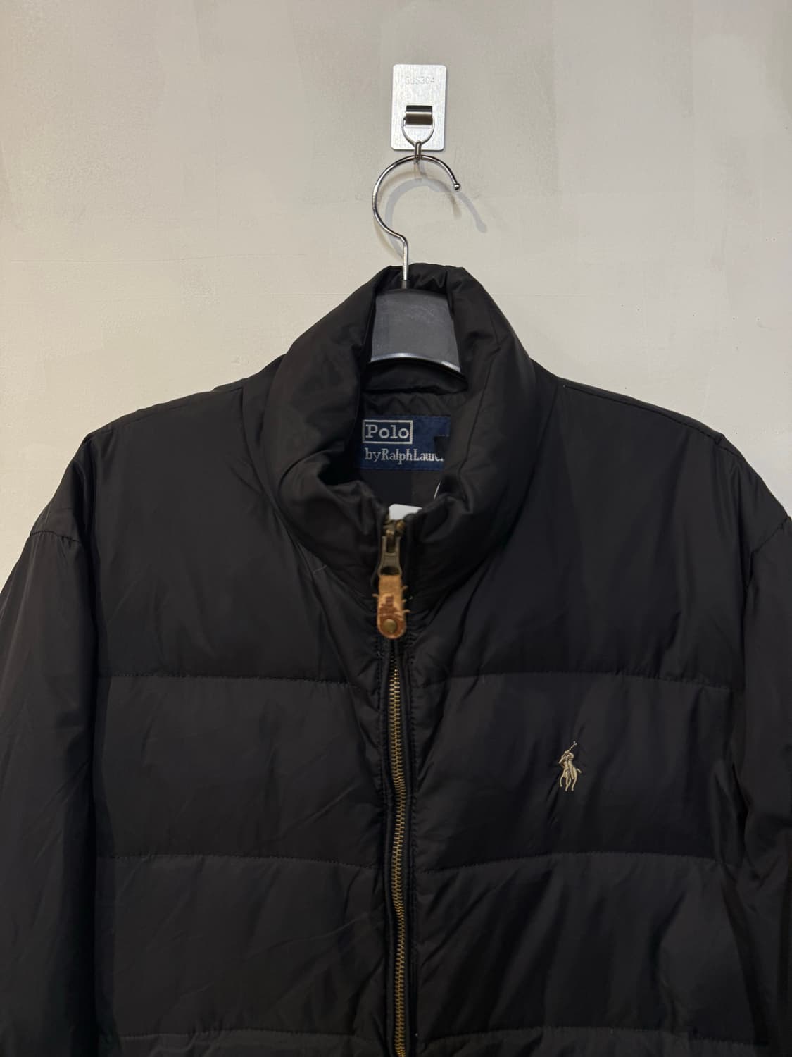 폴로 블랙 덕다운 패딩 상품이미지2