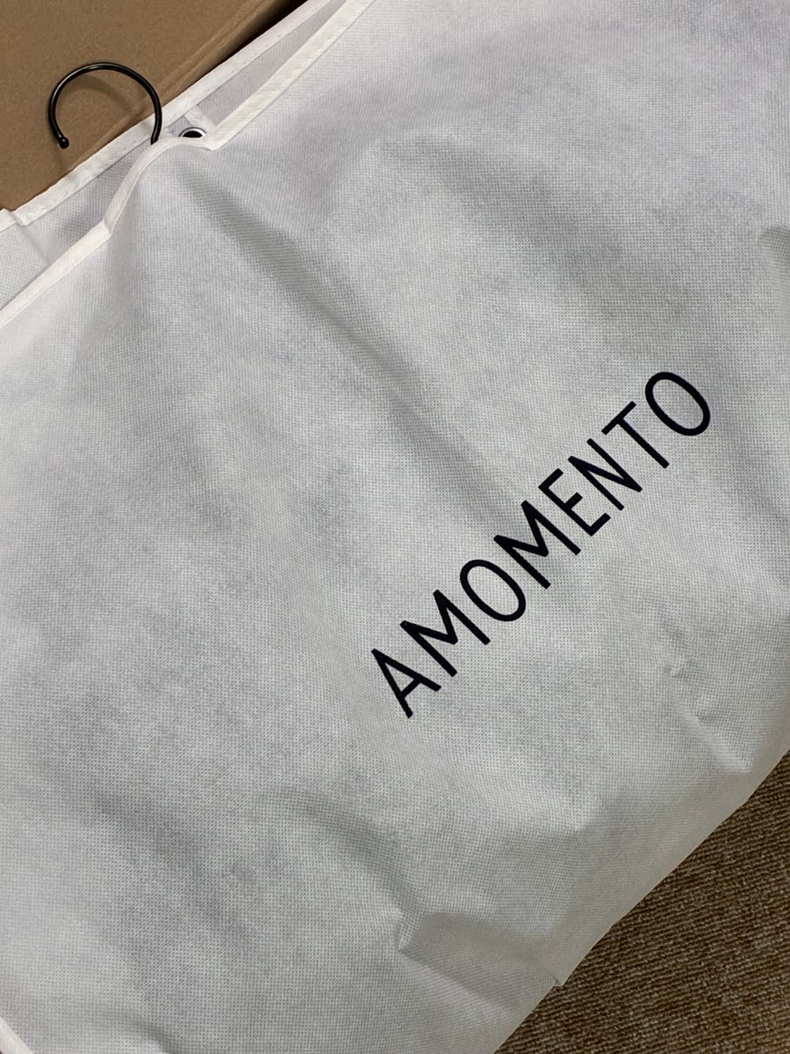 아모멘토 26SS 큐프라 후드집업 새제품 M 상품이미지4