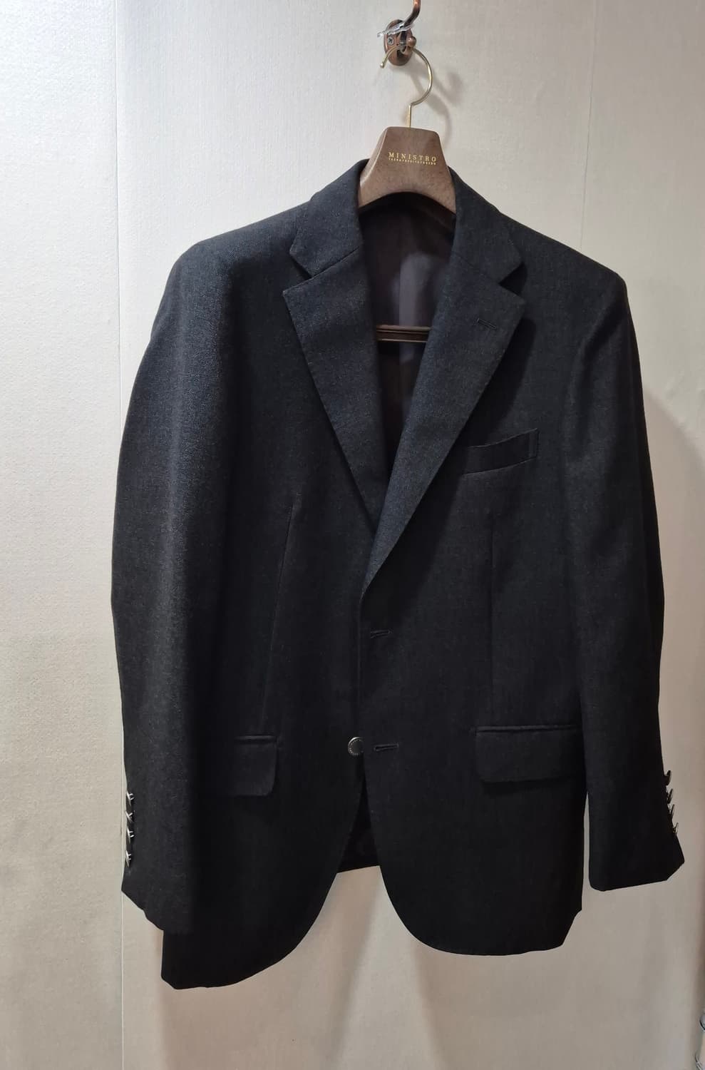 맥킨토시 차콜그레이 블레이저 상품이미지8