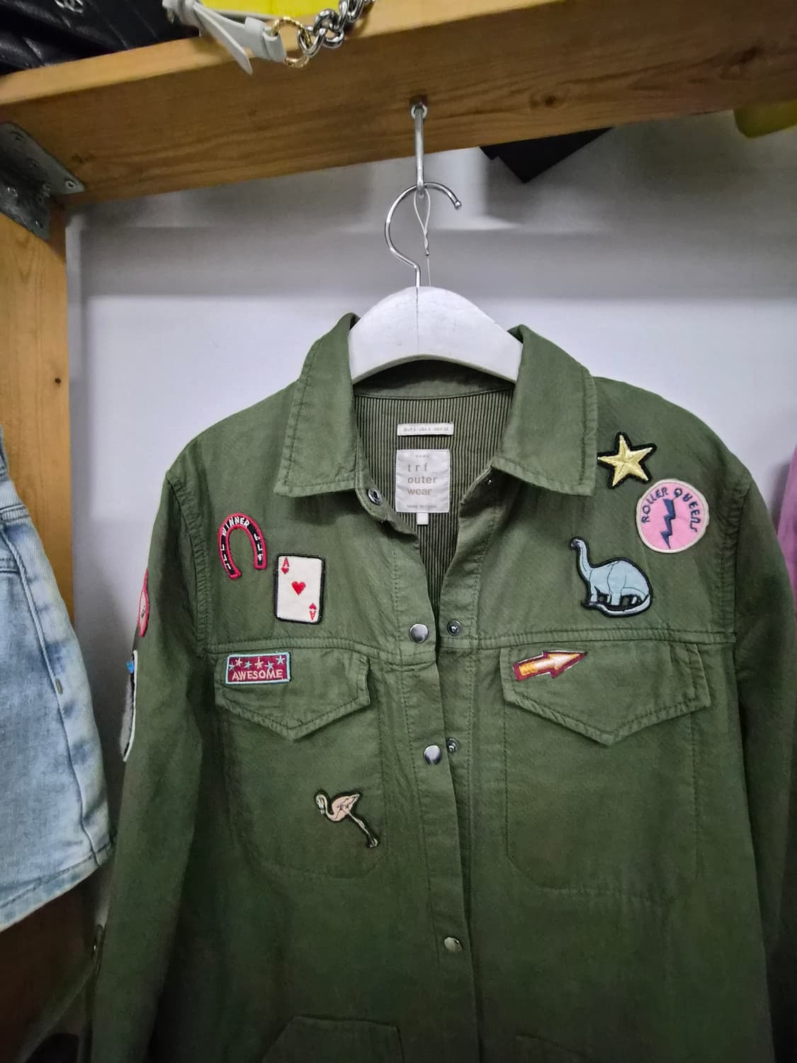 자라 셔츠 롱야상&셔츠 원피스 상품이미지3