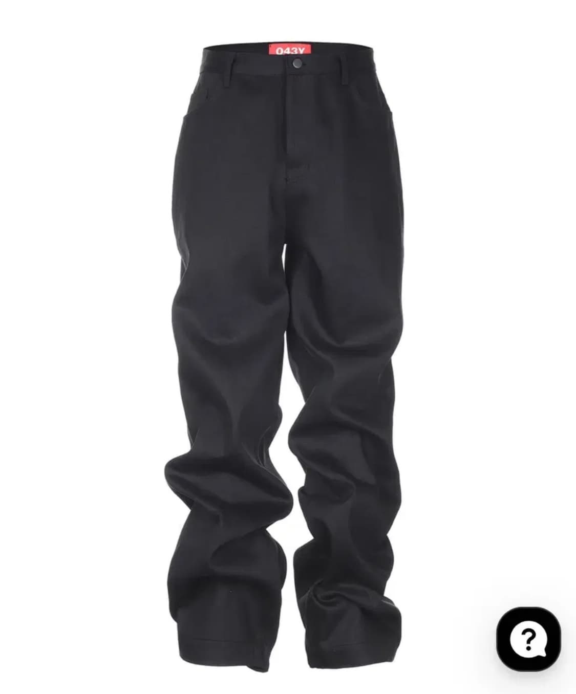 비엑세스 Eyelet Button Black Jeans  상품이미지2