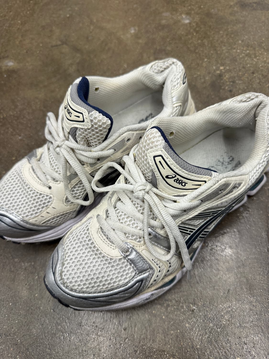 아식스 젤 카야노 14 화이트 미드나잇 런닝화 265mm 상품이미지3