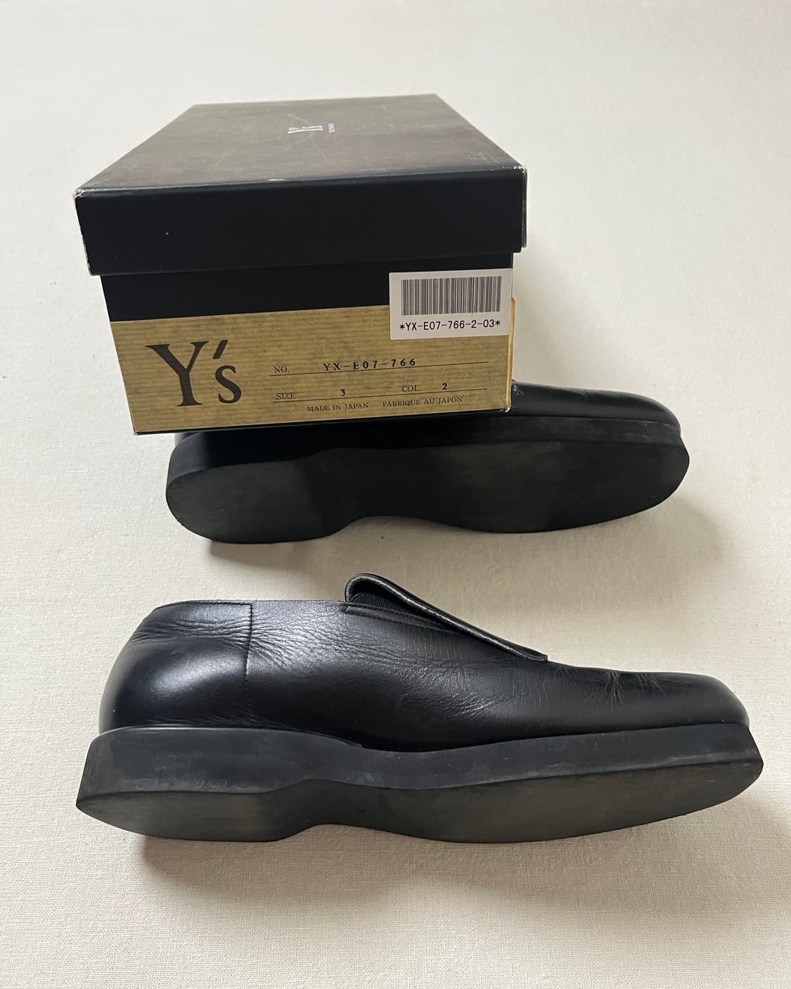 요지야마모토 플랩 슬립온 더비 yohji yamamoto Y’s 상품이미지6