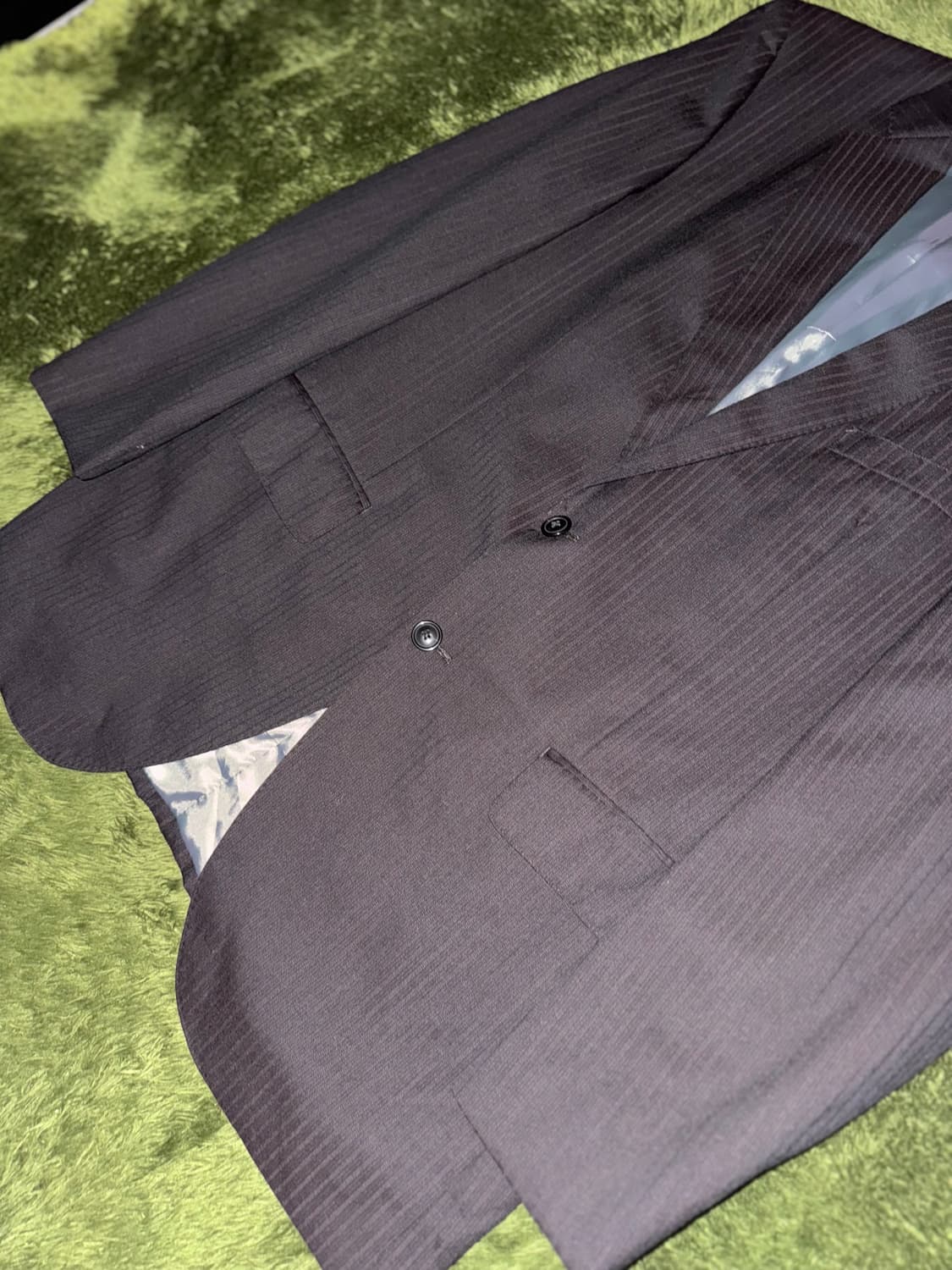 Junko Shimada 시마다 준코 옴므 스트라이프 블레이저 자켓 상품이미지3