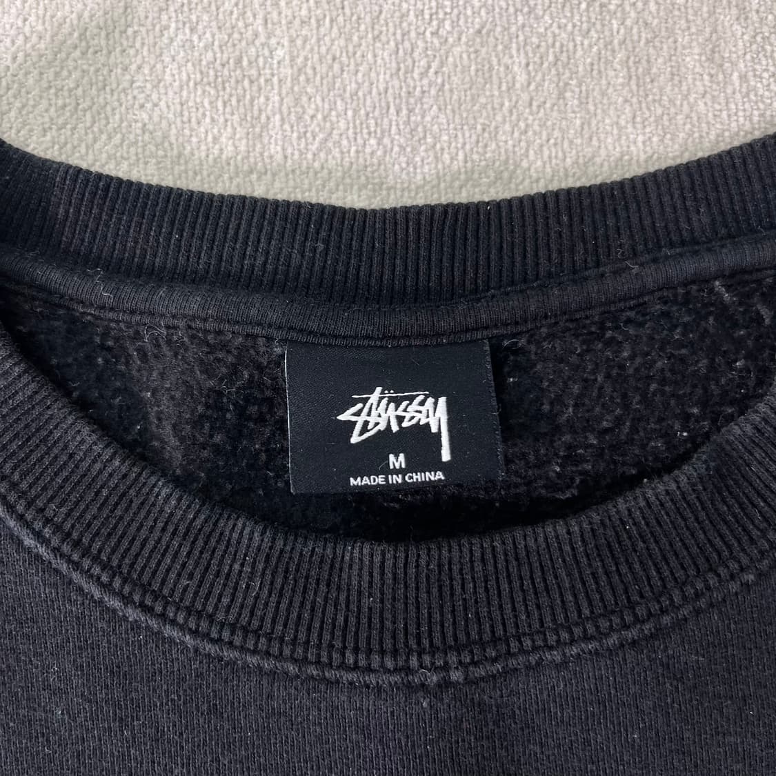 100 스투시 베이직 맨투맨 상품이미지5