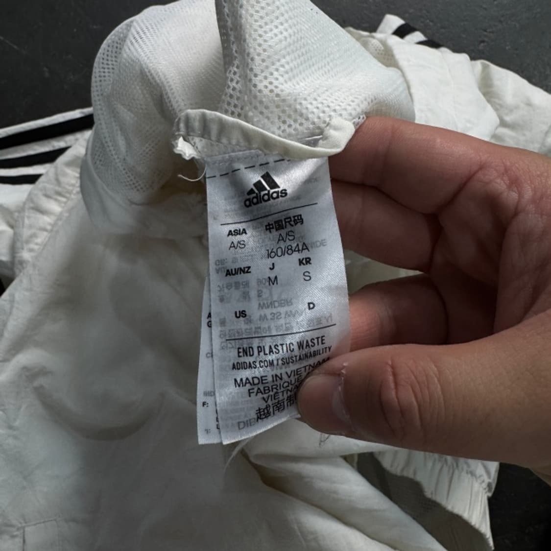 95 아디다스 크롭 바람막이  상품이미지4