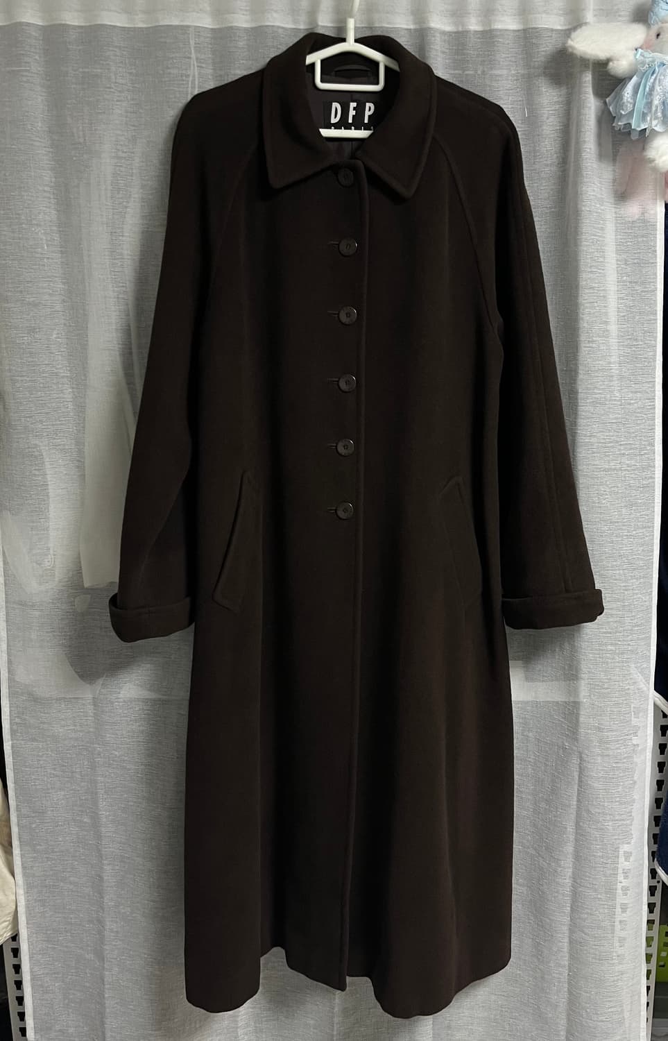 Wool long coat [Brown] 상품이미지1