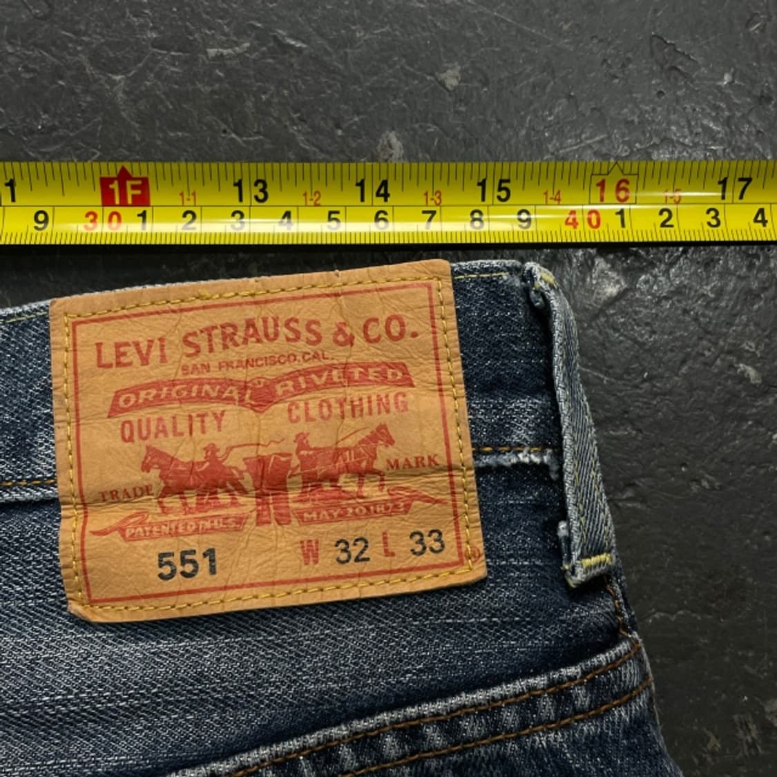 32 리바이스 551 청바지  상품이미지8
