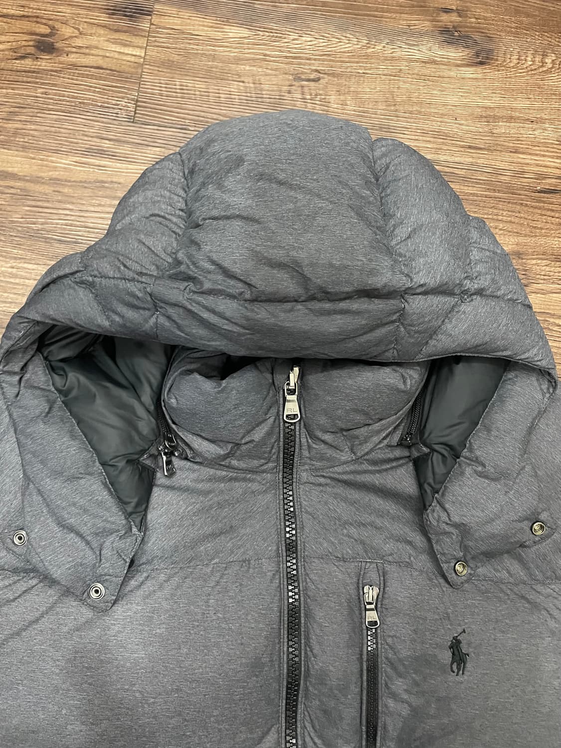 폴로 랄프로렌 덕다운 푸퍼 패딩 자켓 패딩 그레이 상품이미지7