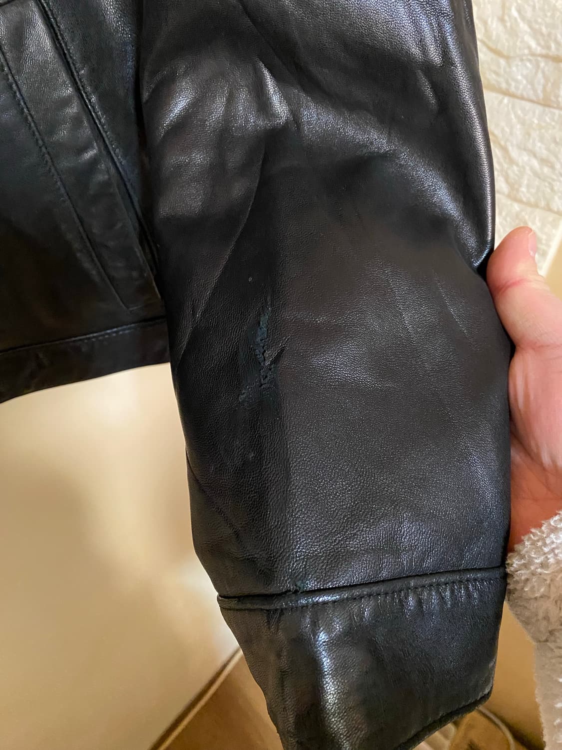 폴로 양가죽 자켓 상품이미지9