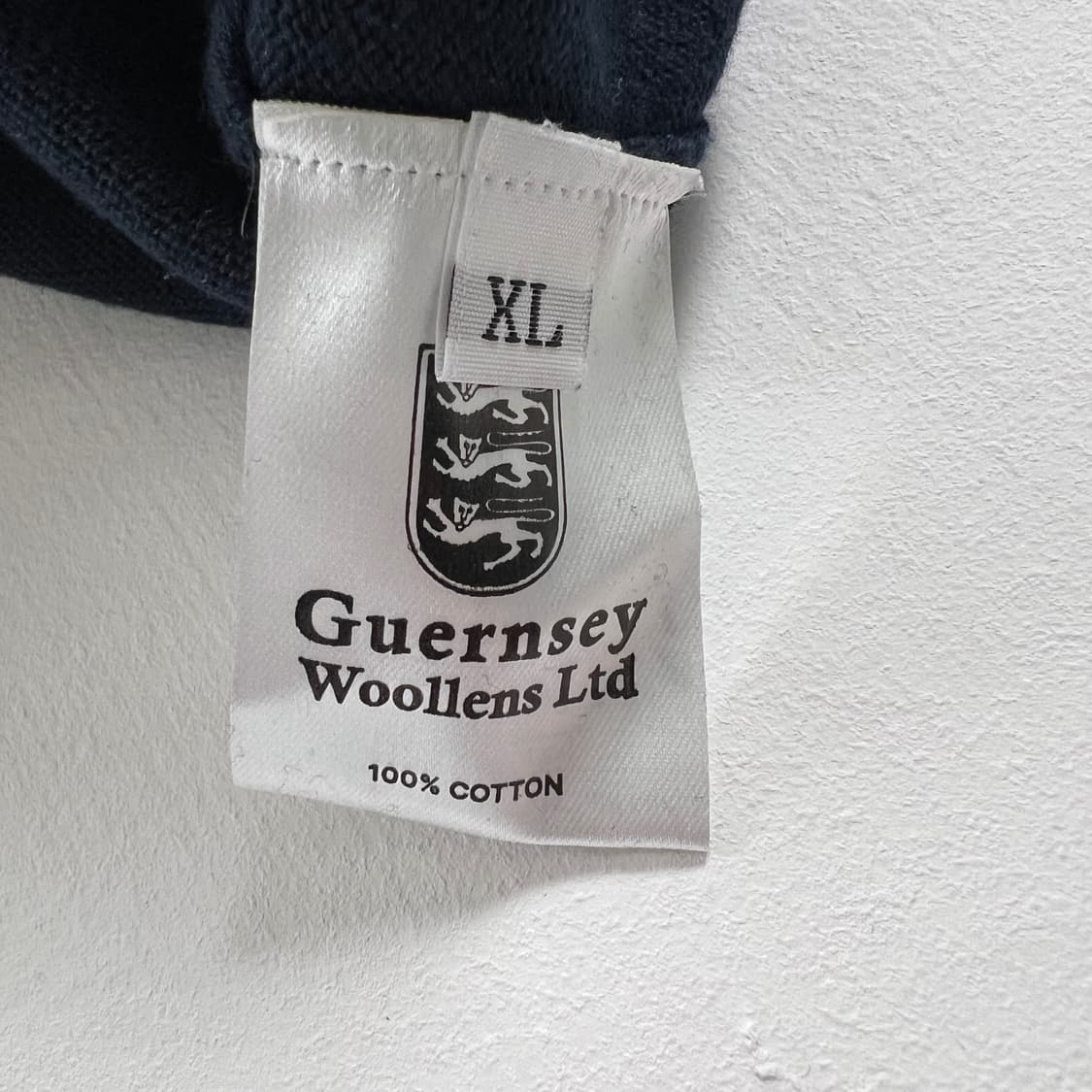 Guernsey 울런스 네이비 앵커 자수 폴로 스웨터 상품이미지6