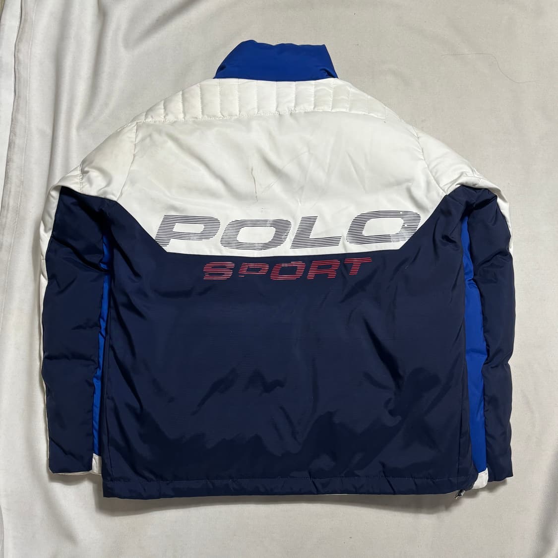 100 폴로 90‘s 레이싱 구스다운 패딩 상품이미지3