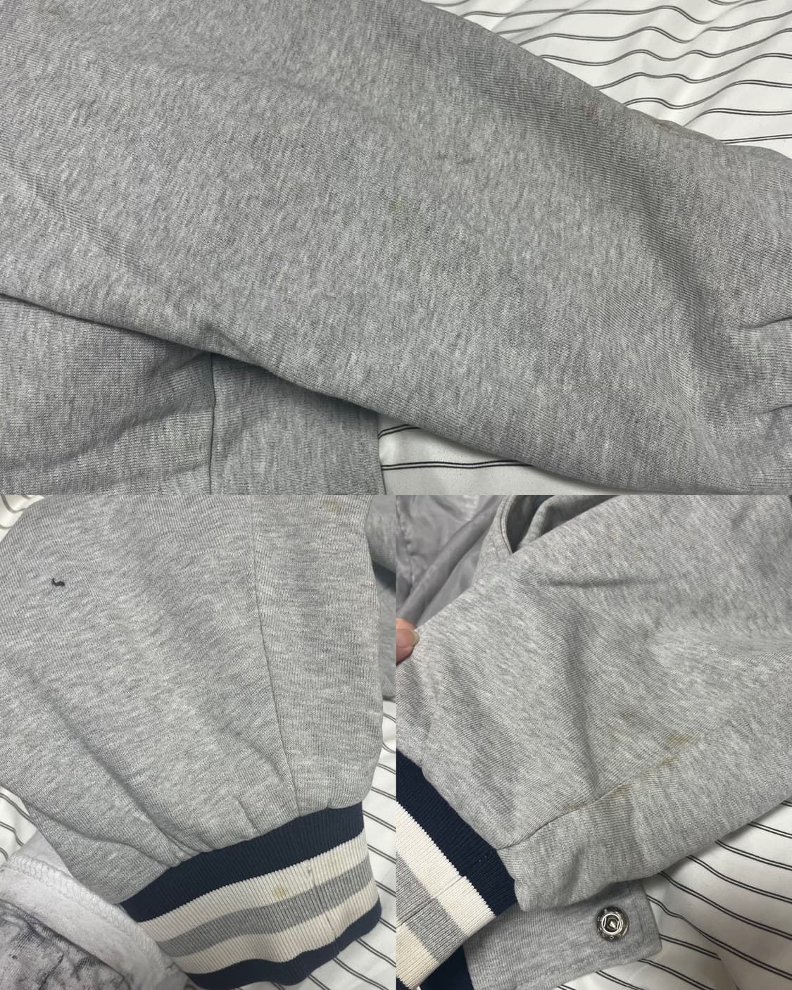 wws 뉴욕양키즈 코튼 바시티 자켓 상품이미지7