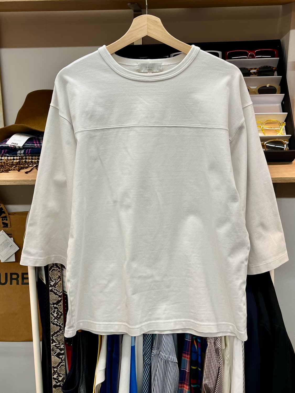 [90~95] BEAMS 빔즈 7부 슬리브  상품이미지1