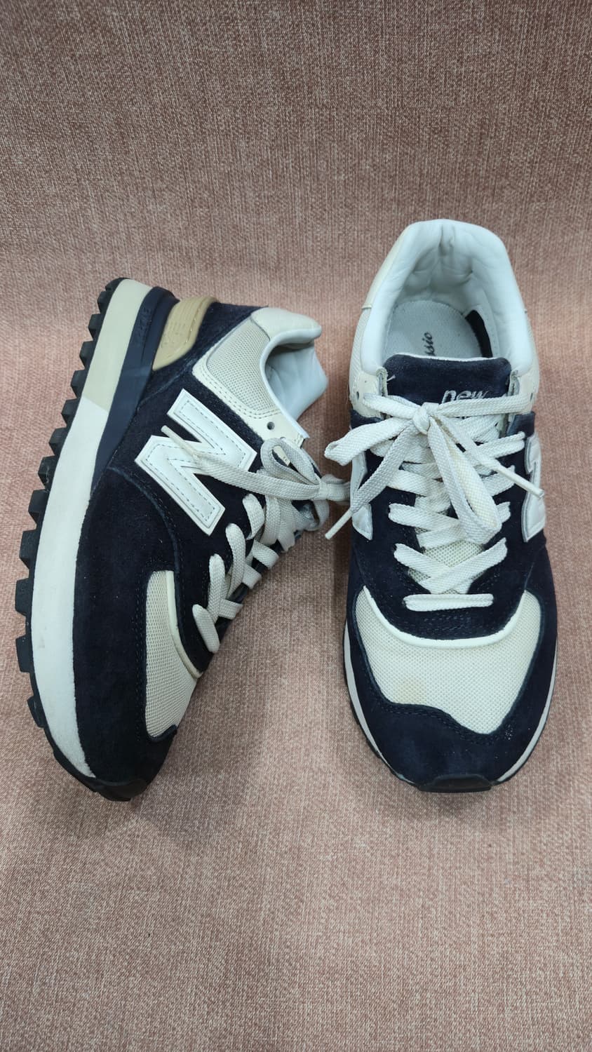 뉴발란스 250mm-  574 레거시 네이비 상품이미지1