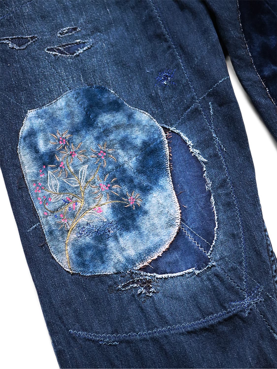 (4) 캐피탈 카츠라기 팬츠 인디고 상품이미지3