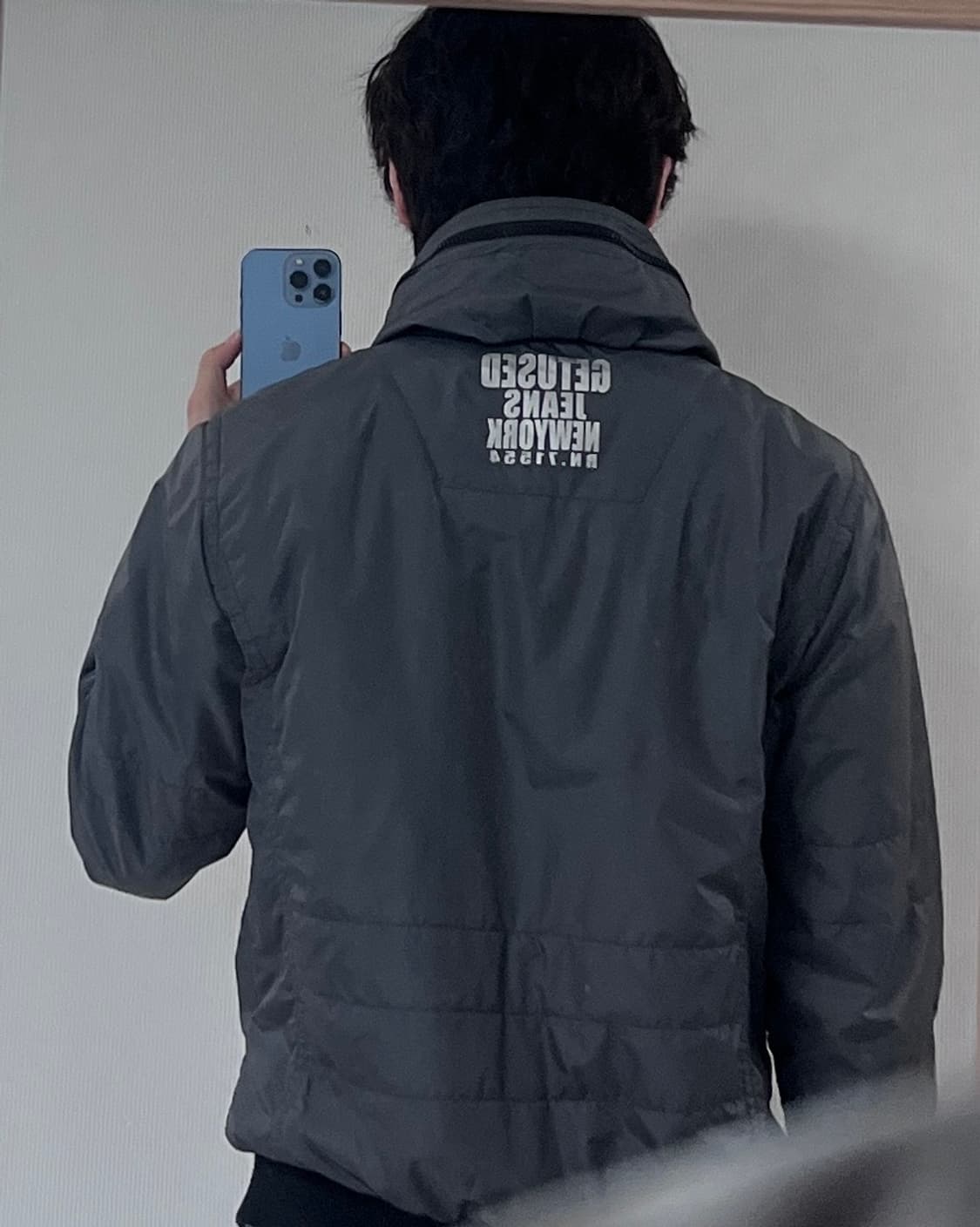 더블 집업 나일론 자켓  상품이미지6