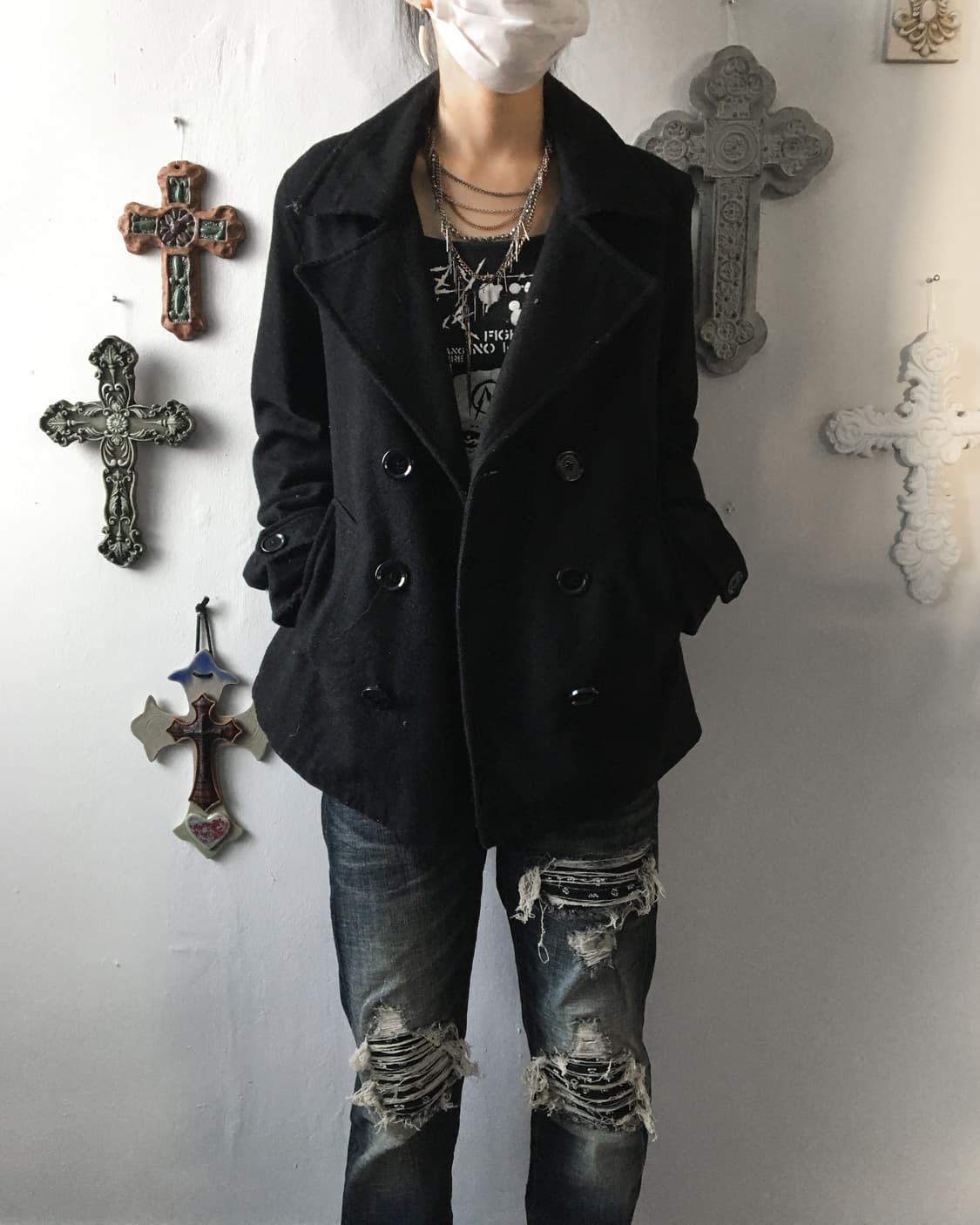 Double button coat 상품이미지6