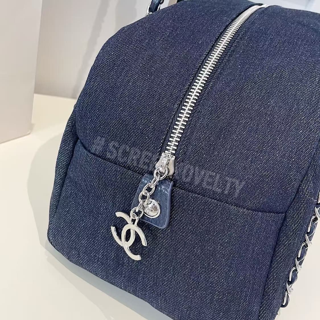  샤넬 빈티지 데님 보스턴 백 상품이미지5