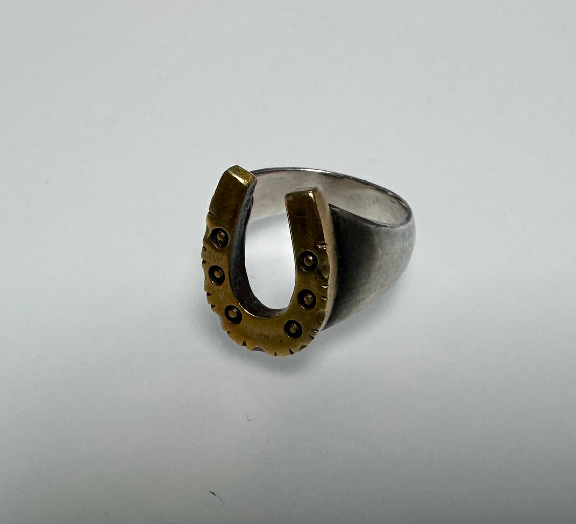 로우하이드 Vintage Horseshoe 실버링 상품이미지2