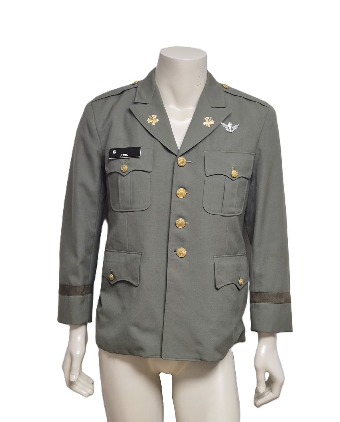 육군 구형 보병 위관 정복 전투복 상의 자켓 (M) 상품이미지1