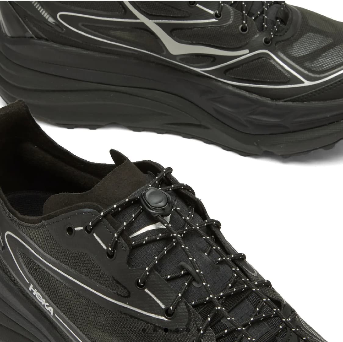 호카 스틴슨 원7 블랙 실버 270 새상품 상품이미지3