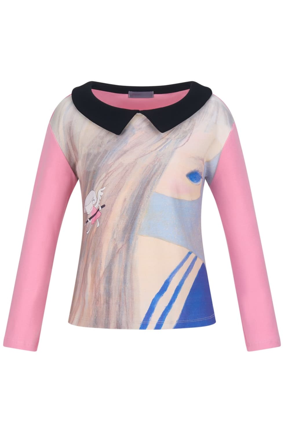 샵페어리 girl painting shirt color 상품이미지3