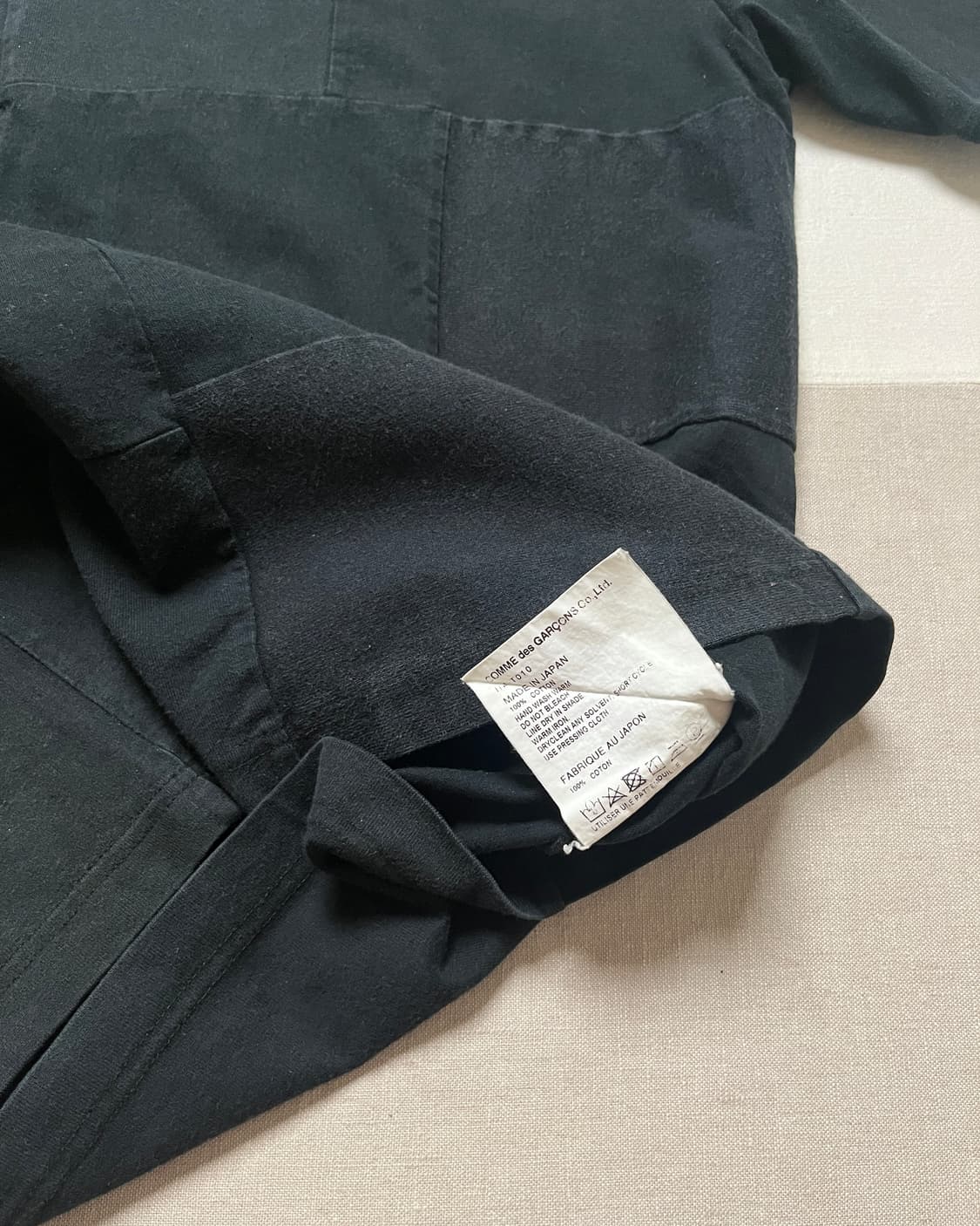 꼼데가르송 옴므 패치워크 티셔츠 comme des garcons 상품이미지9