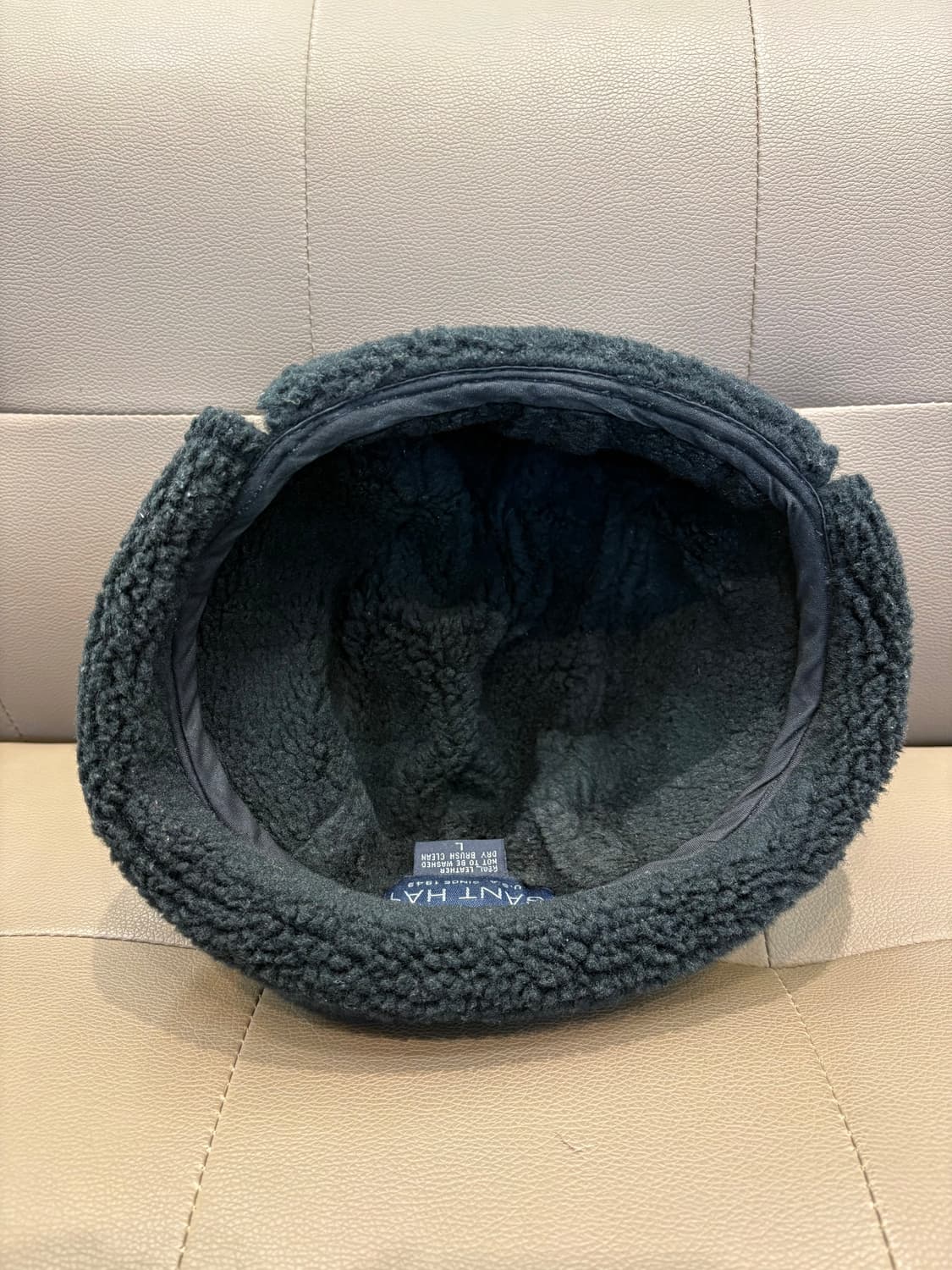 Gant hat 레더 트래퍼햇 상품이미지9