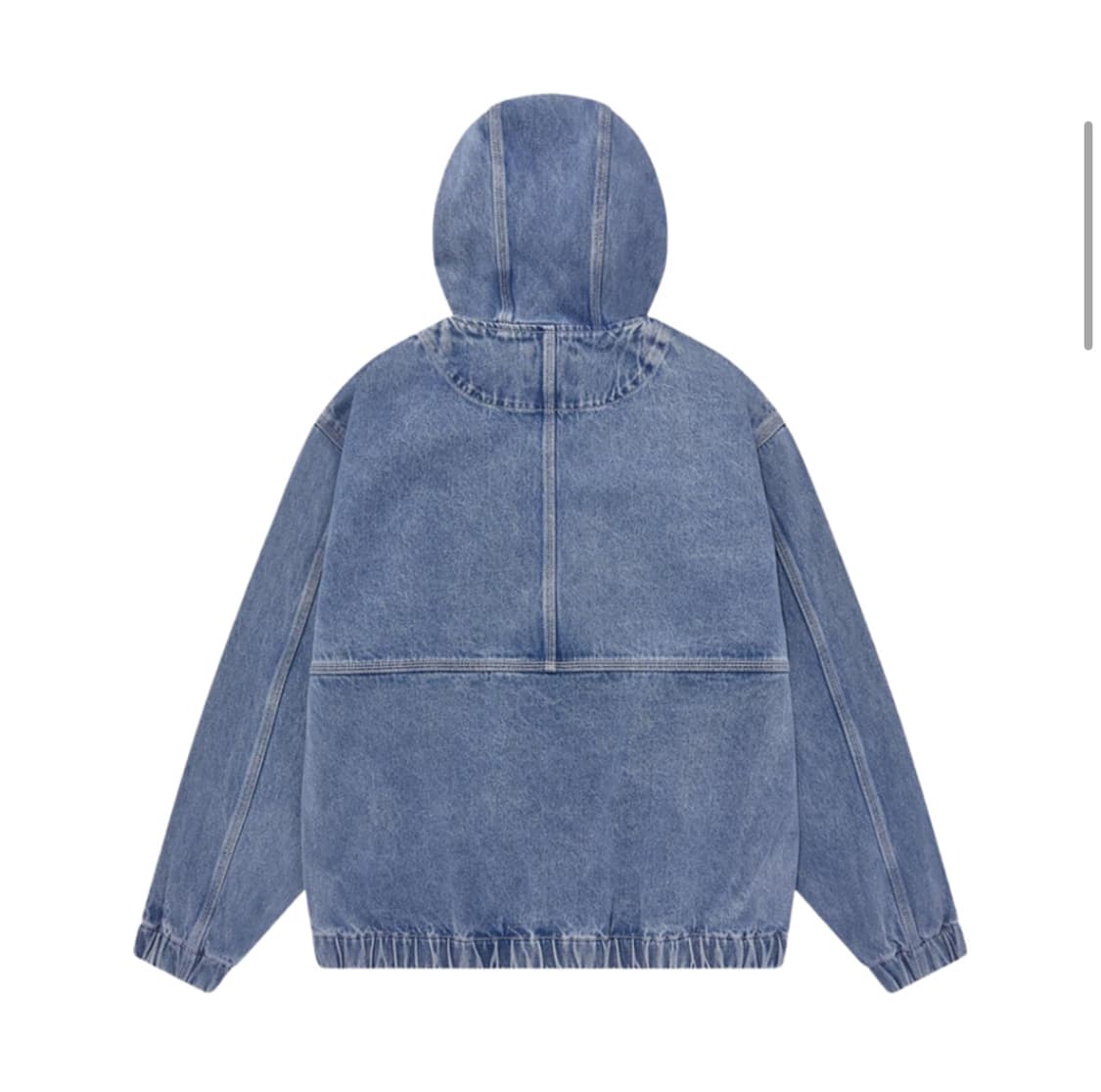 커버낫 데님 후디 자켓 블루 상품이미지4