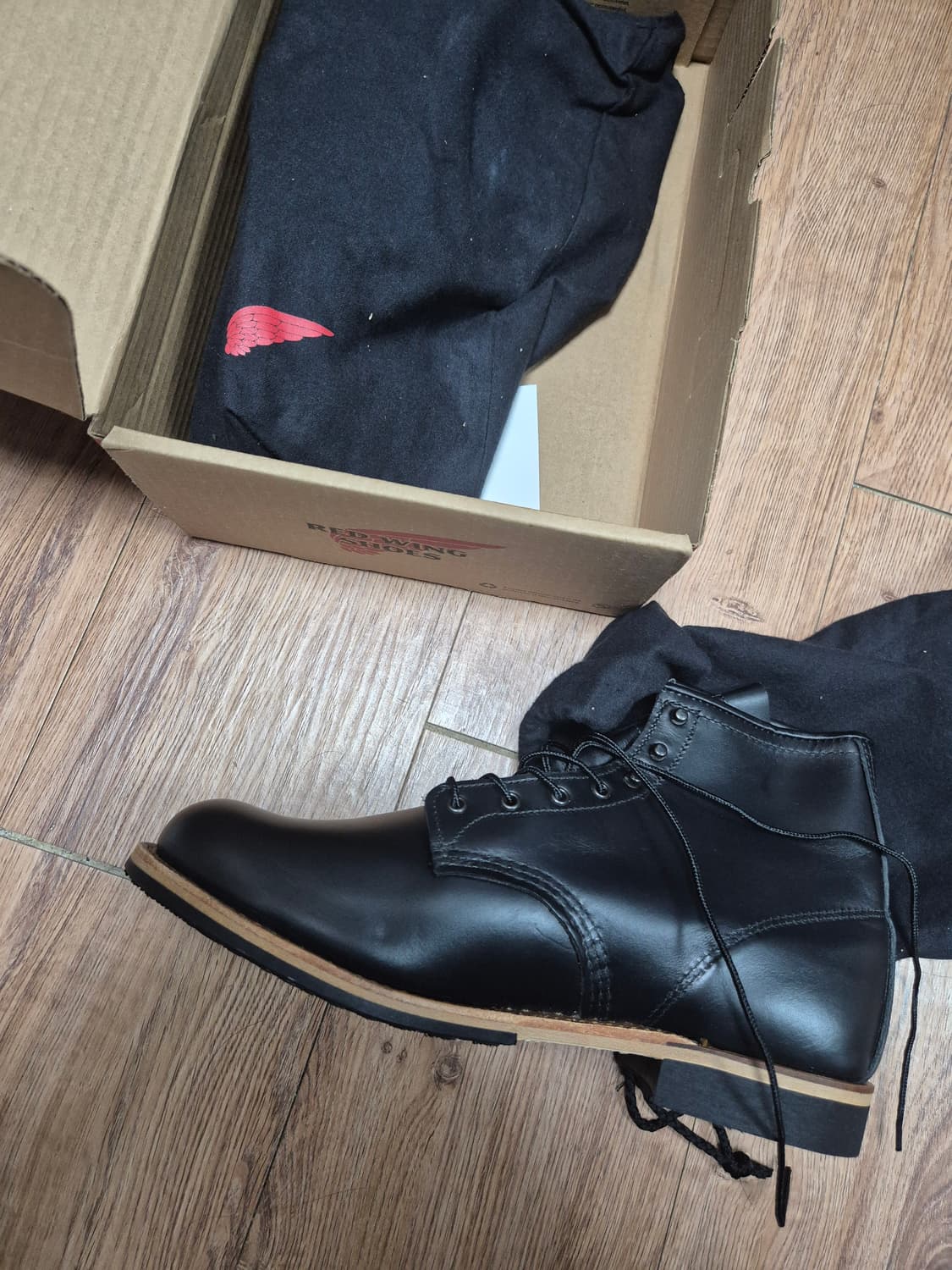 레드윙 벡맨 블랙 엑스칼리버 290 새제품 상품이미지2