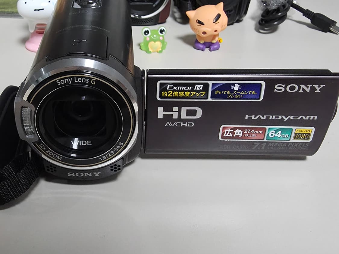 소니 핸디캠 HDR-CX370V 빈티지 캠코더 상품이미지1
