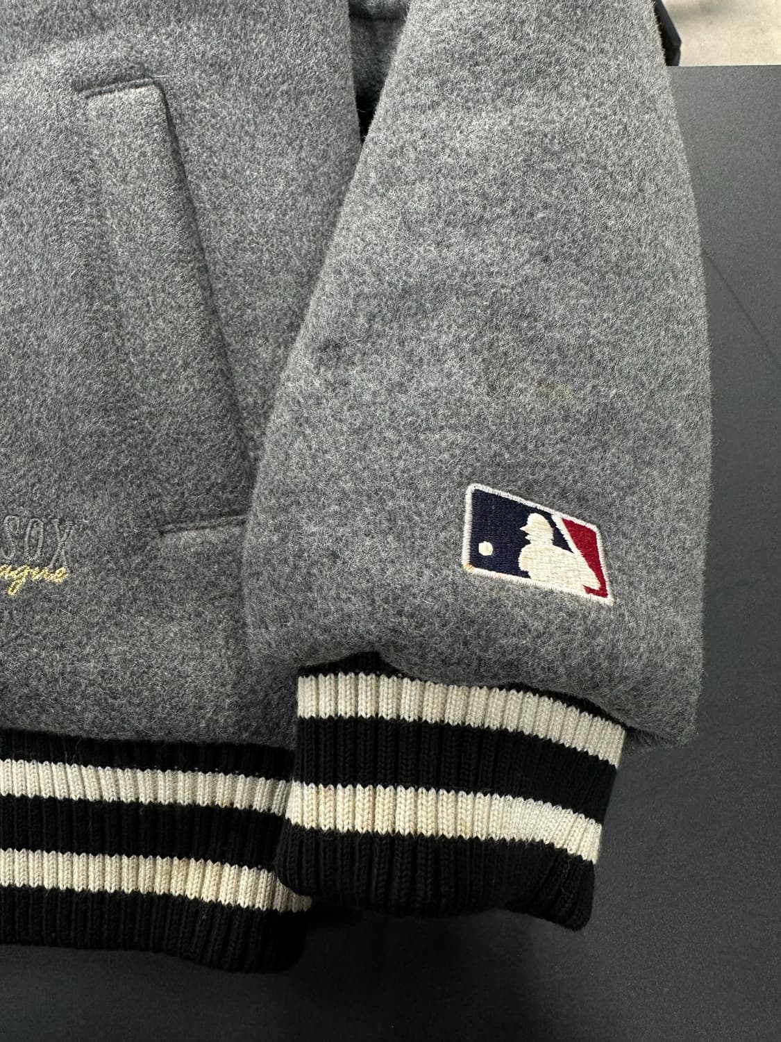 MLB 시카고 화이트삭스 울 바시티 자켓 상품이미지10