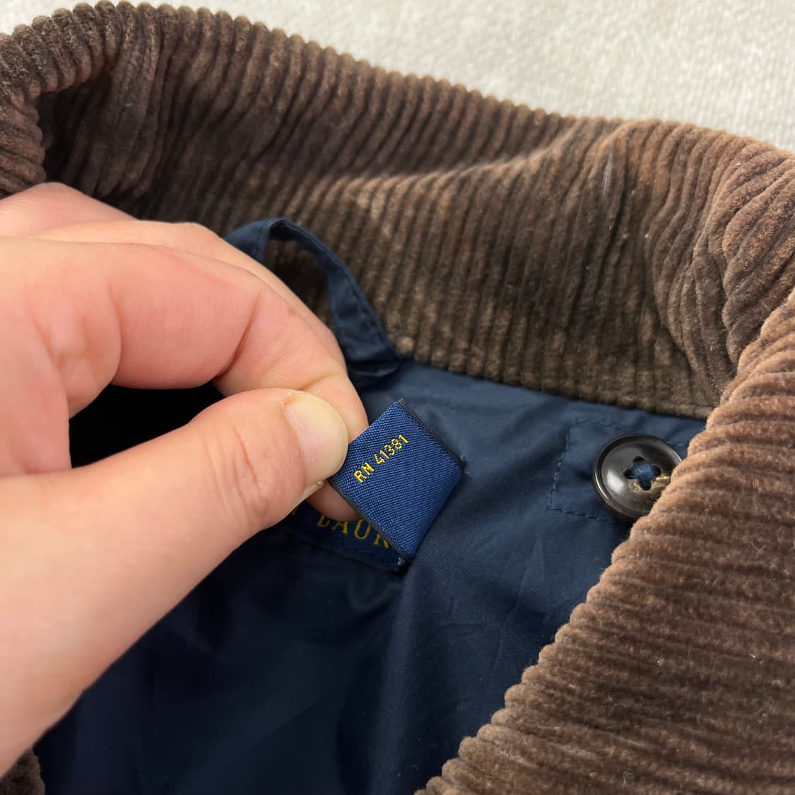 100 폴로랄프로렌 신형라벨 파이어맨 단추 자켓  상품이미지5