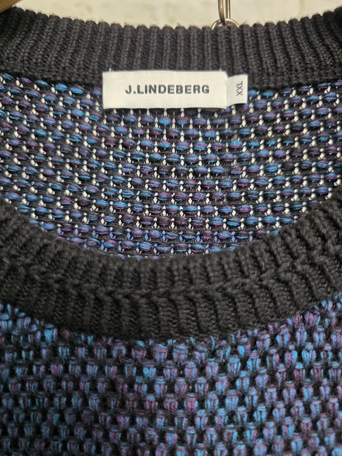 제이린드버그 남성 골프니트 XLL 110 멀티컬러 스웨터  MM21 상품이미지2