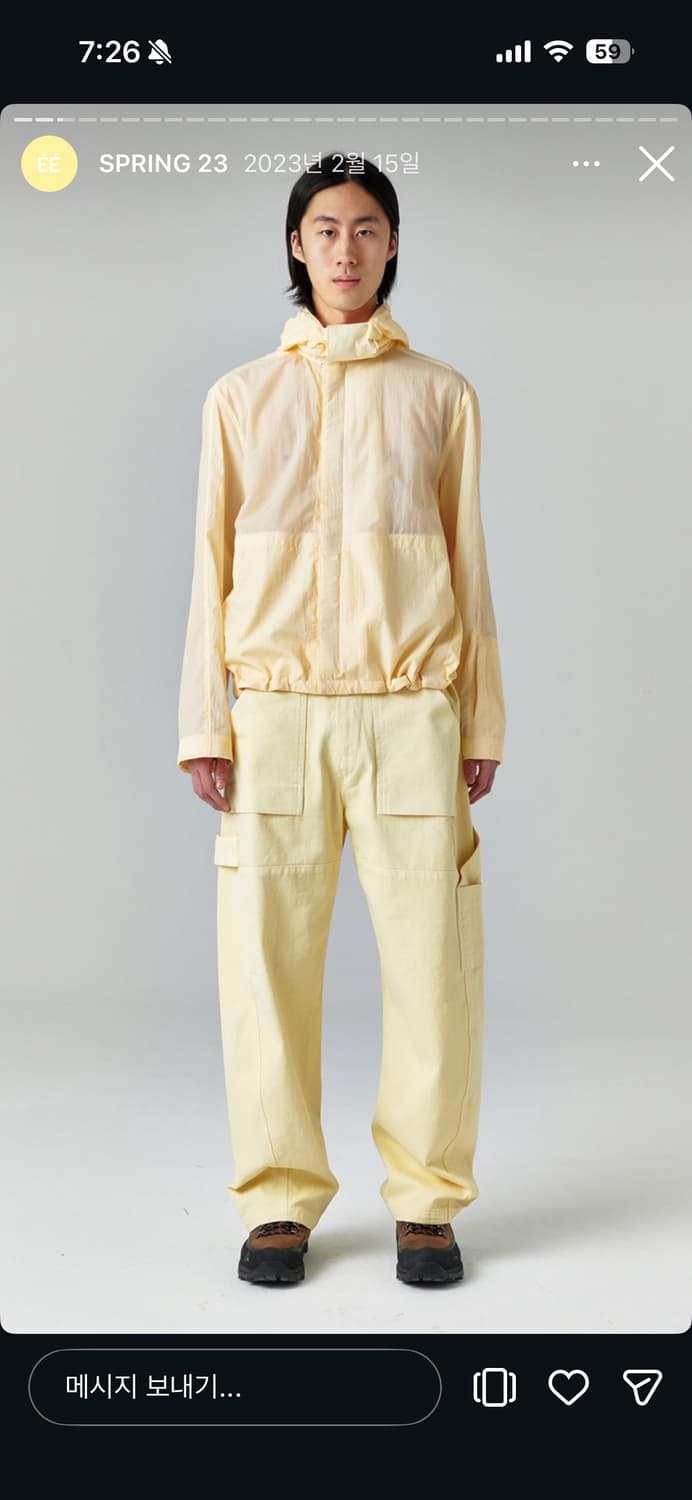 누마레 ee 워크팬츠 s 상품이미지1