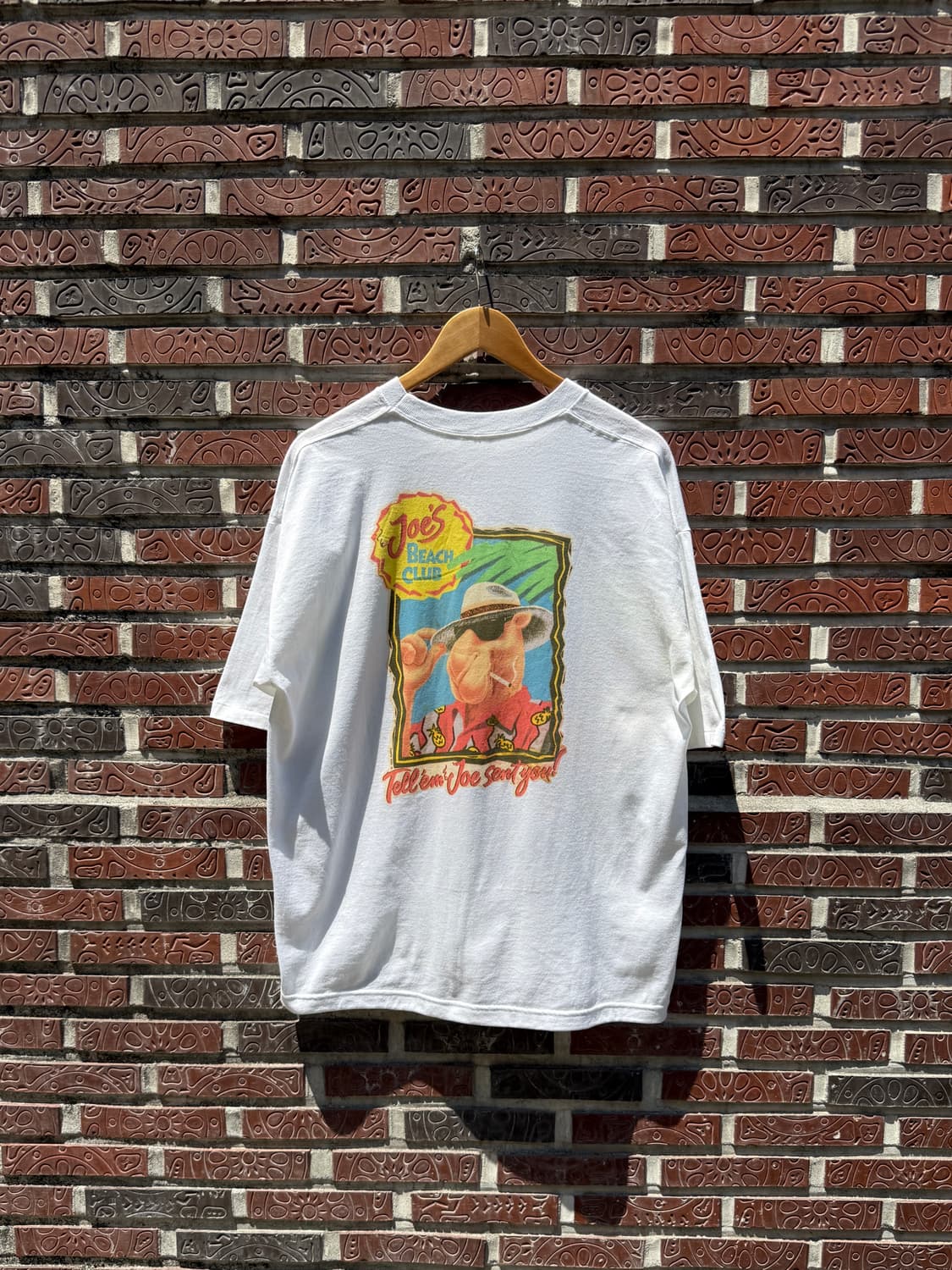 카멜 90s 빈티지 포켓 티셔츠 상품이미지1