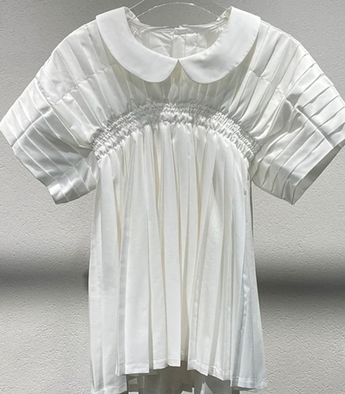 아이브 레이 화이트 블라우스 상품이미지4