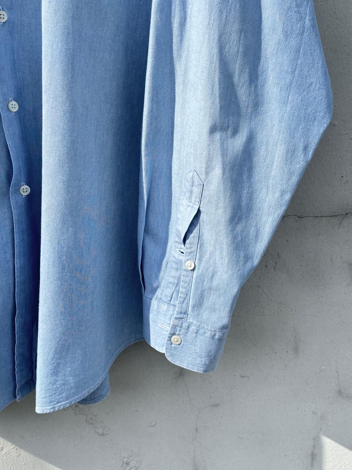 [3XL] 폴로 랄프로렌 샴브레이 연청 셔츠 상품이미지4